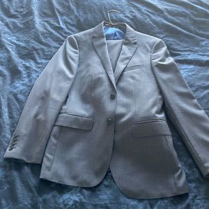 London Fog charcoal grey mens suit